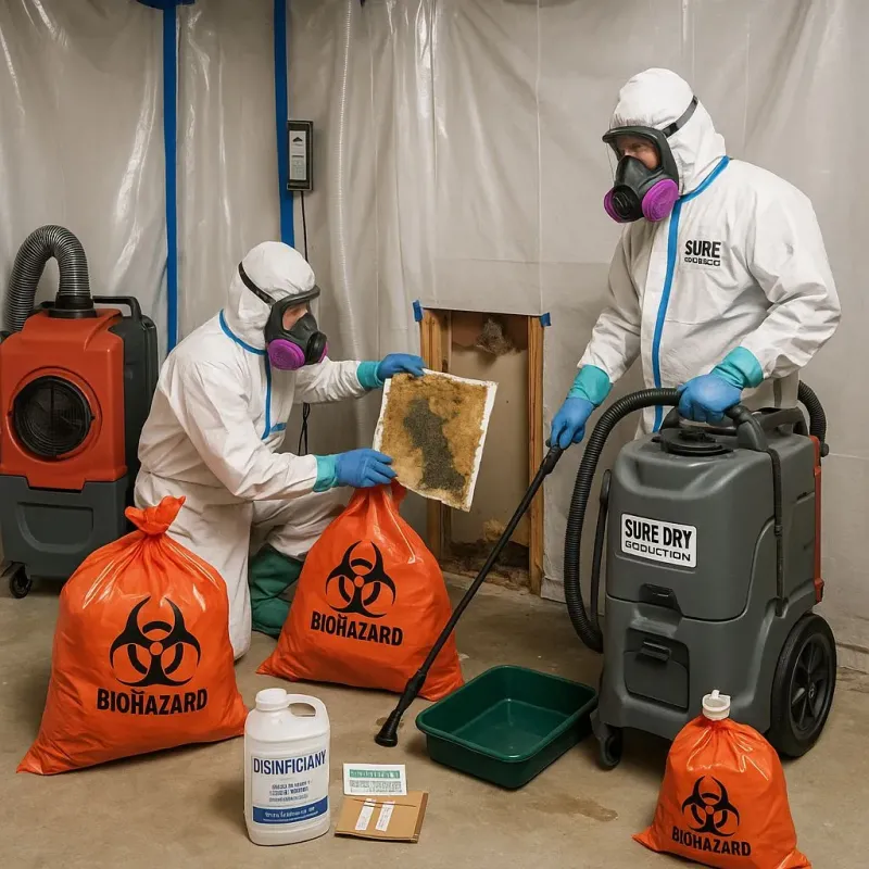 Contaminated Water Handling Protocols process in Concord, NC